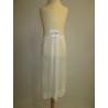 TABLIER BLANC TRANSPARENT ENFANT