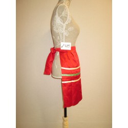 TABLIER ROUGE ENFANT