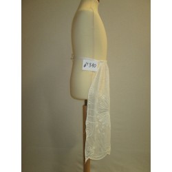 TABLIER BLANC FILLE