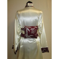 KIMONO BLANC CASSÉ FEMME