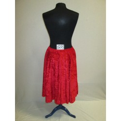 JUPE ROUGE FEMME