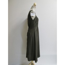 ROBE FILLE MARRON