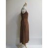 ROBE FILLE MARRON