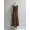ROBE FILLE MARRON