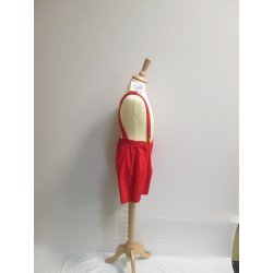 SHORT À BRETELLES ENFANT
