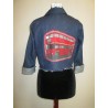 VESTE JEAN ROCK FEMME